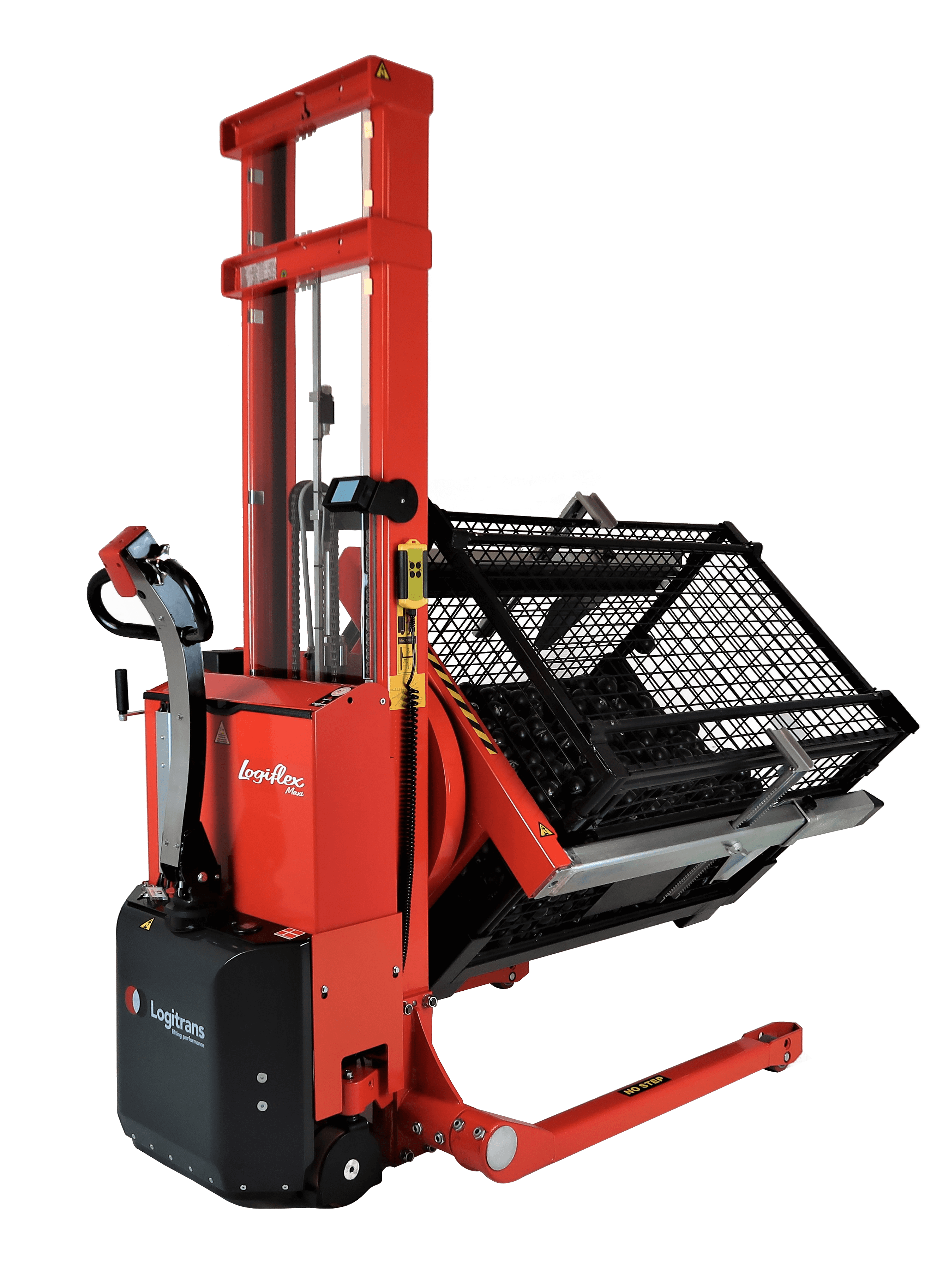 Rotator with adjustable boxholders